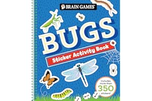 Brain Games - Sticker Activity Book: Bugs