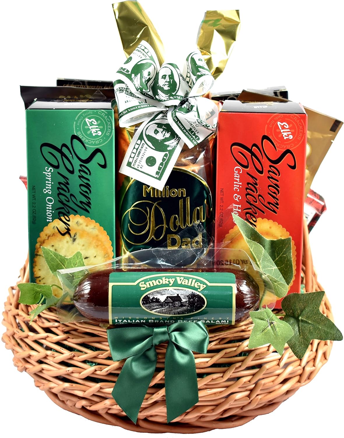 Dads' Snack Attack A Gift Basket For Dad With Manly