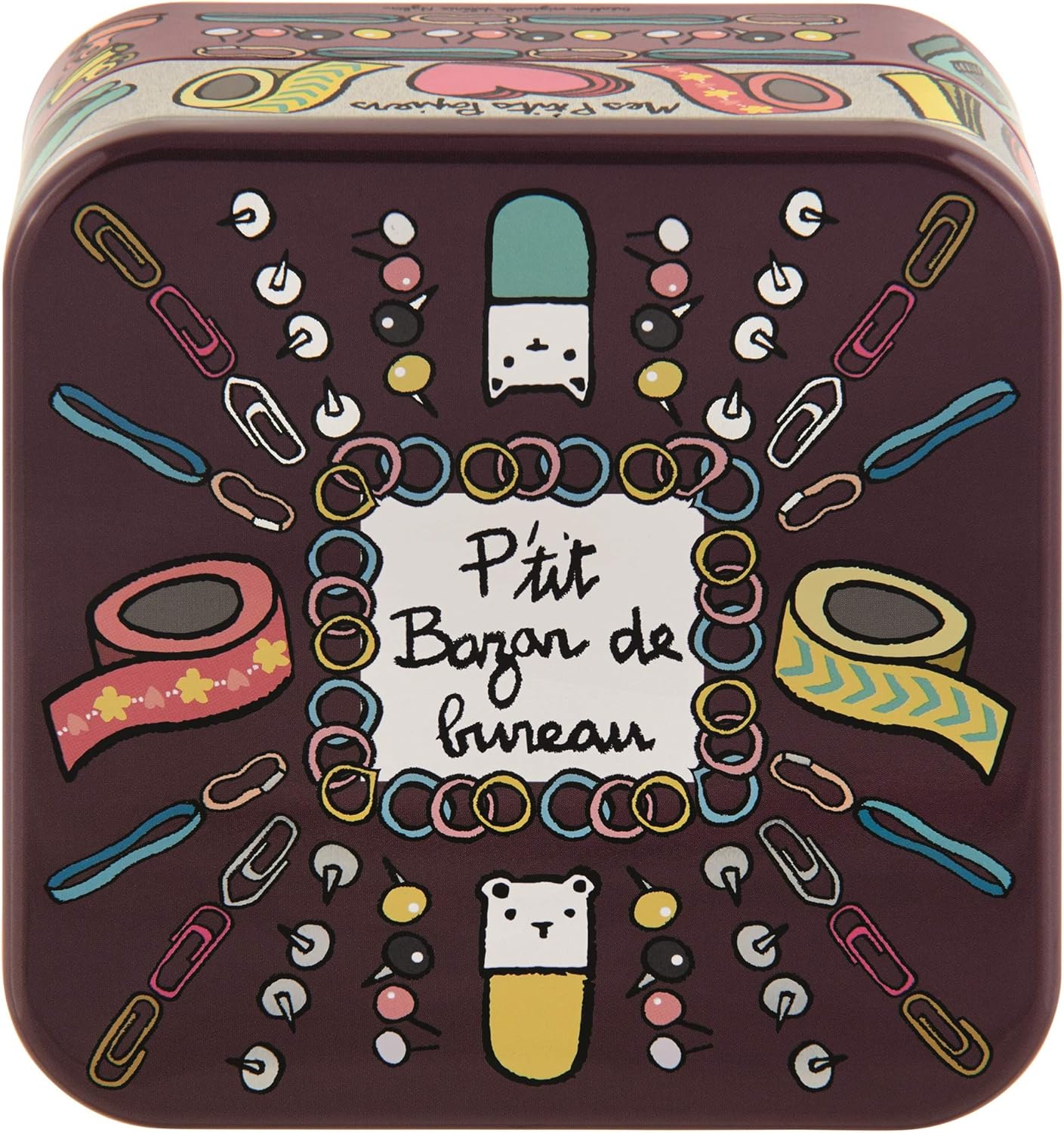 Derrière la porte - Caja para Bazar de Escritorio (apilable): Amazon.es: Hogar