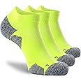 CWVLC Unisex Cushioned Compression Athletic Ankle Socks Multipack