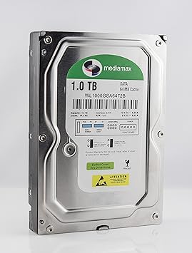 Mediamax 3.5' interne Festplatte 1TB, SATA II, Cache 64MB, RPM: 7200, 1000GB, WL1000GSA6472B