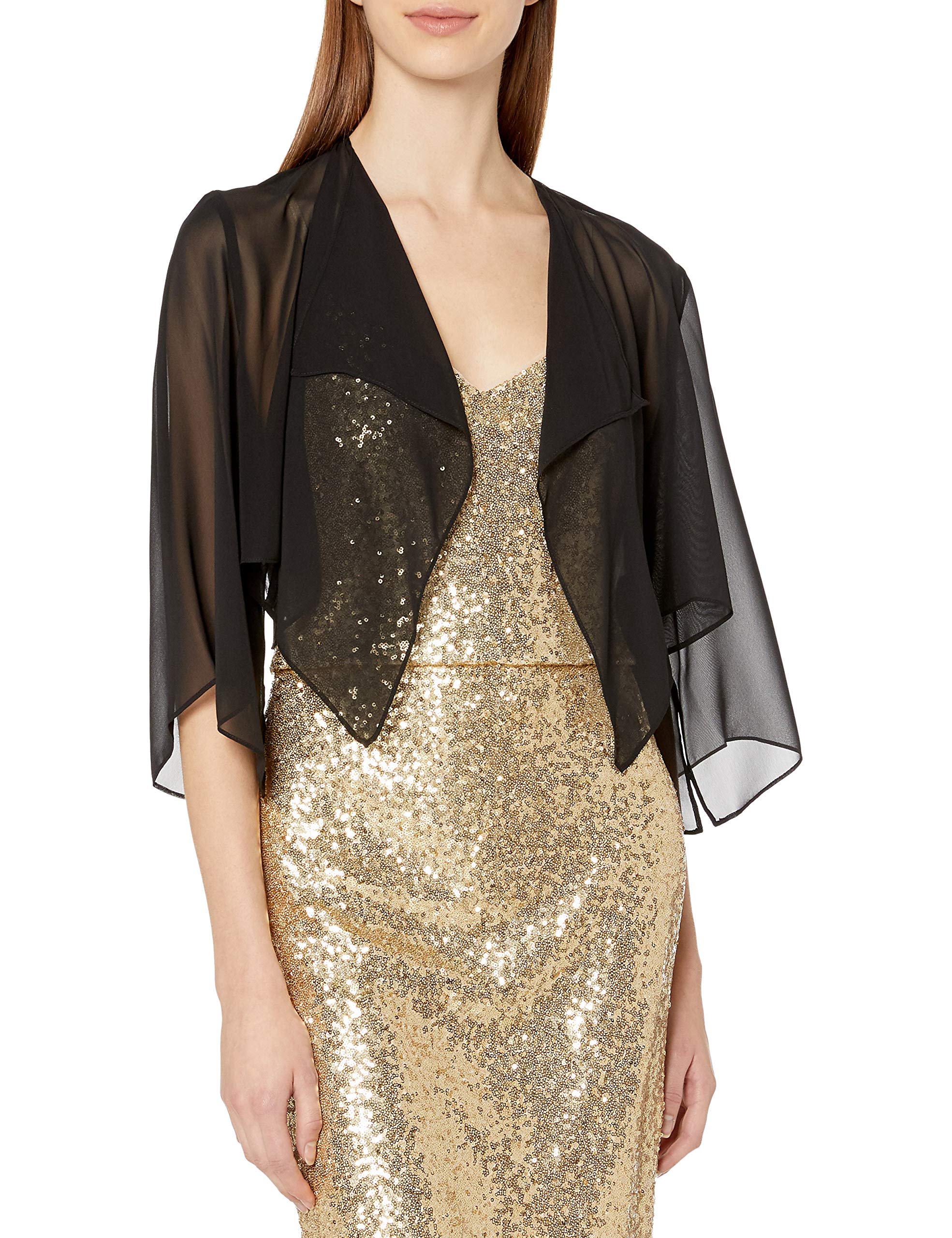 Alex Evenings Women's Short Bolero Shrug Jacket