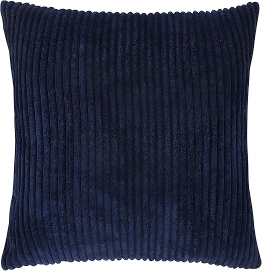 Amazon Com Famibay Throw Pillow Cover 24x24 Striped Corduroy