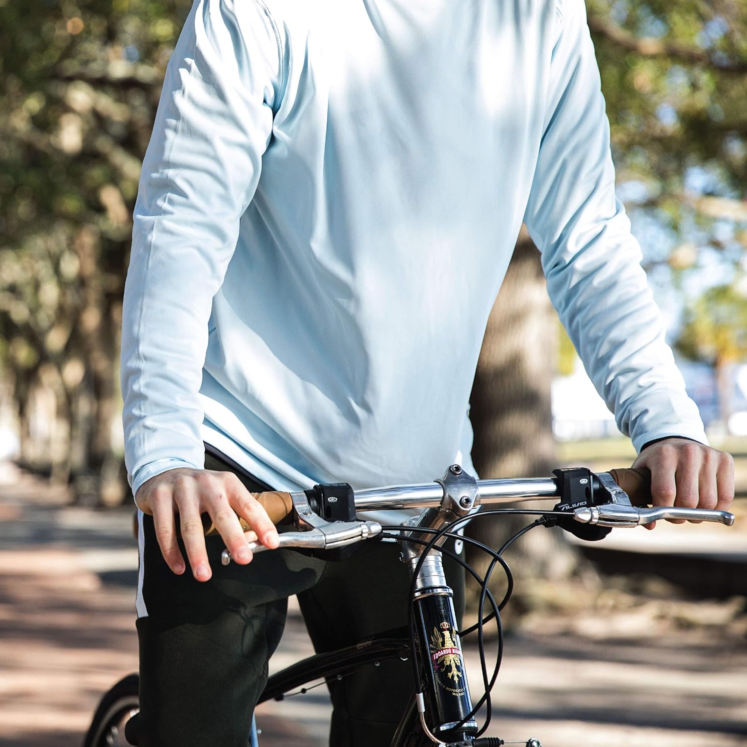 Vapor Apparel Men’s UPF 50+ UV Sun Protection Long Sleeve Performance T-Shirt for Sports and Outdoor Lifestyle: Clothing
