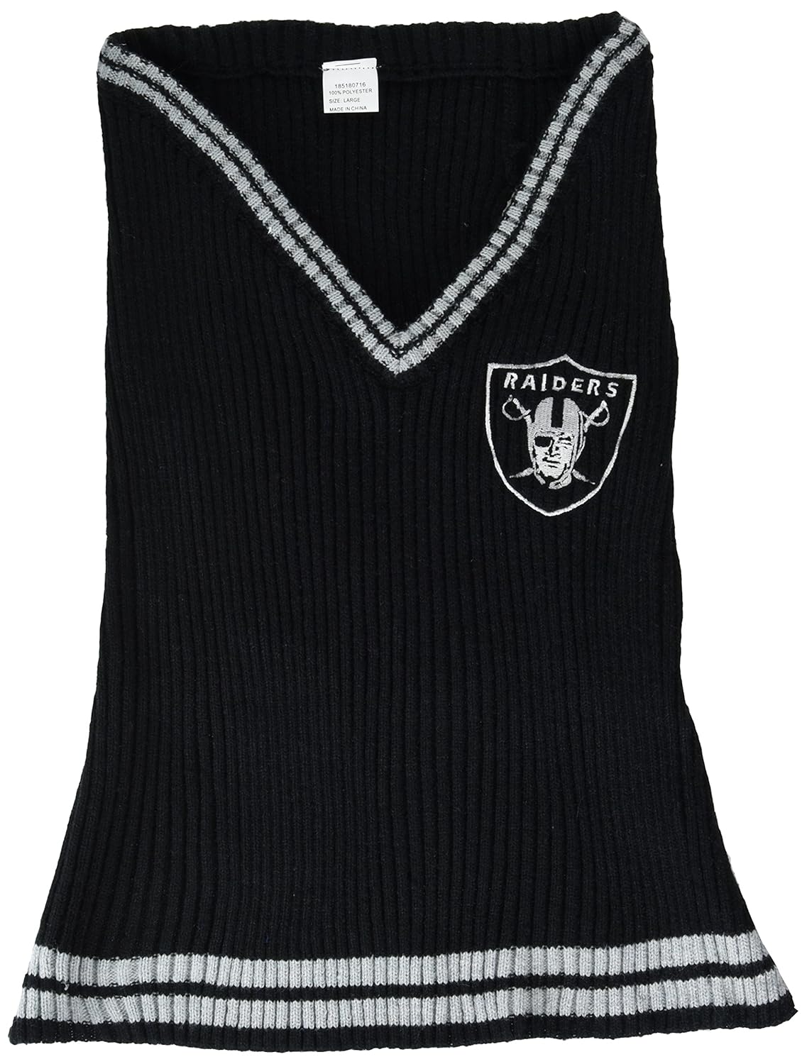 raiders dog sweater