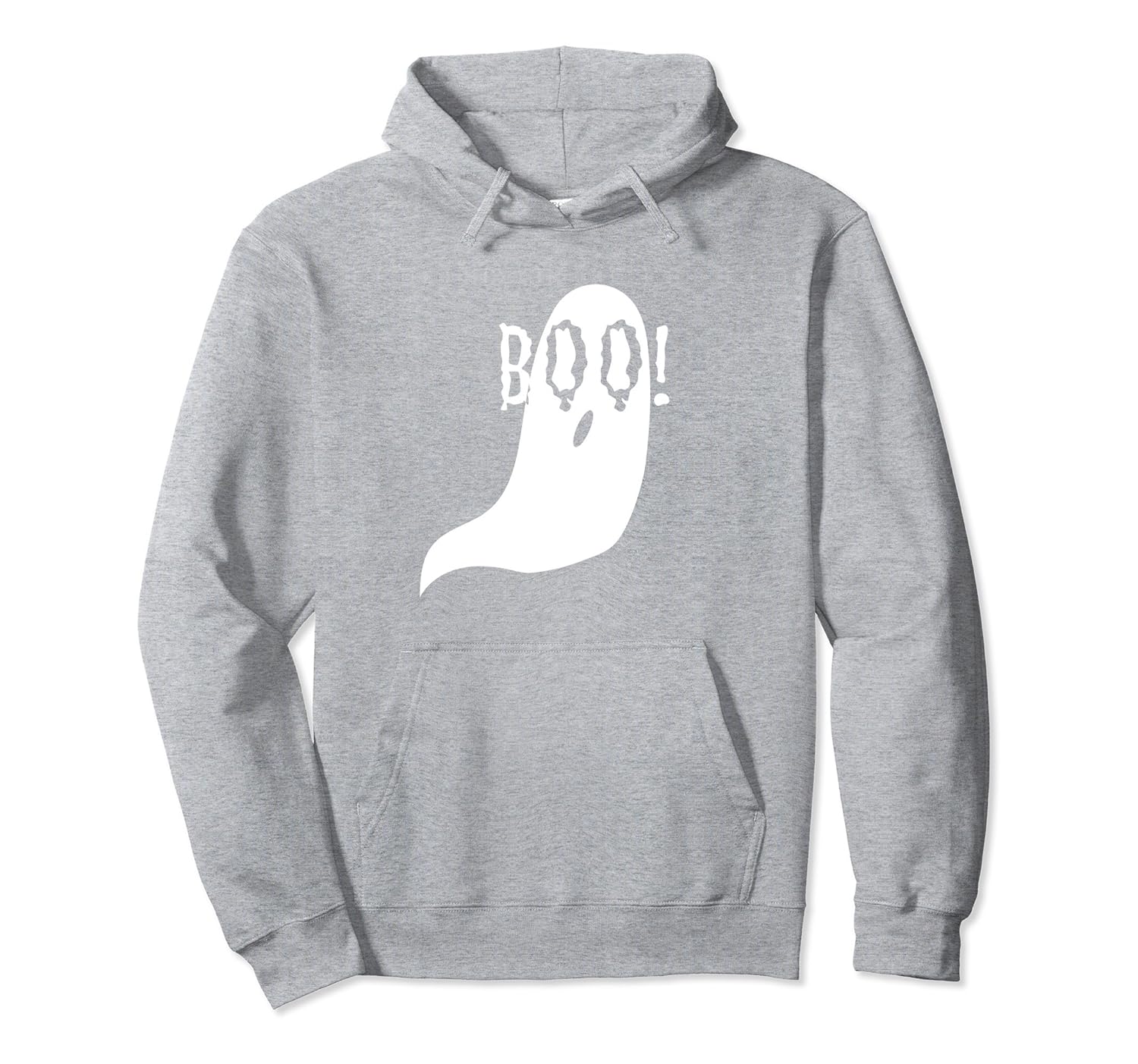 Boo Ghost Halloween Pullover Hoodie Sweatshirt-Rose