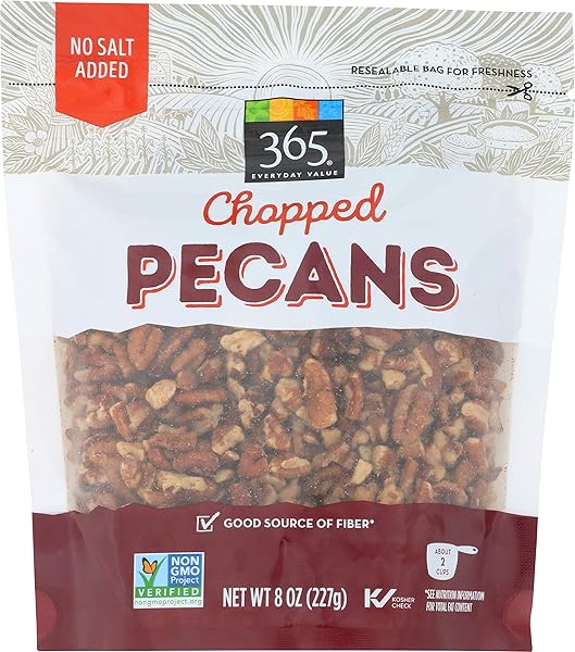 365 EVERYDAY VALUE, PECANS, CHOPPED, 8 OZ