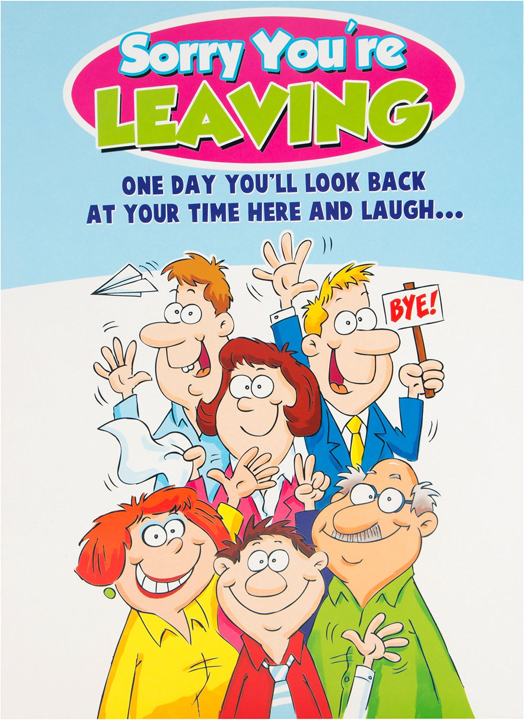 Quitting Hollywood Leaving Card 'Look back and laugh'