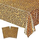 Blue Orchards Leopard Table Covers