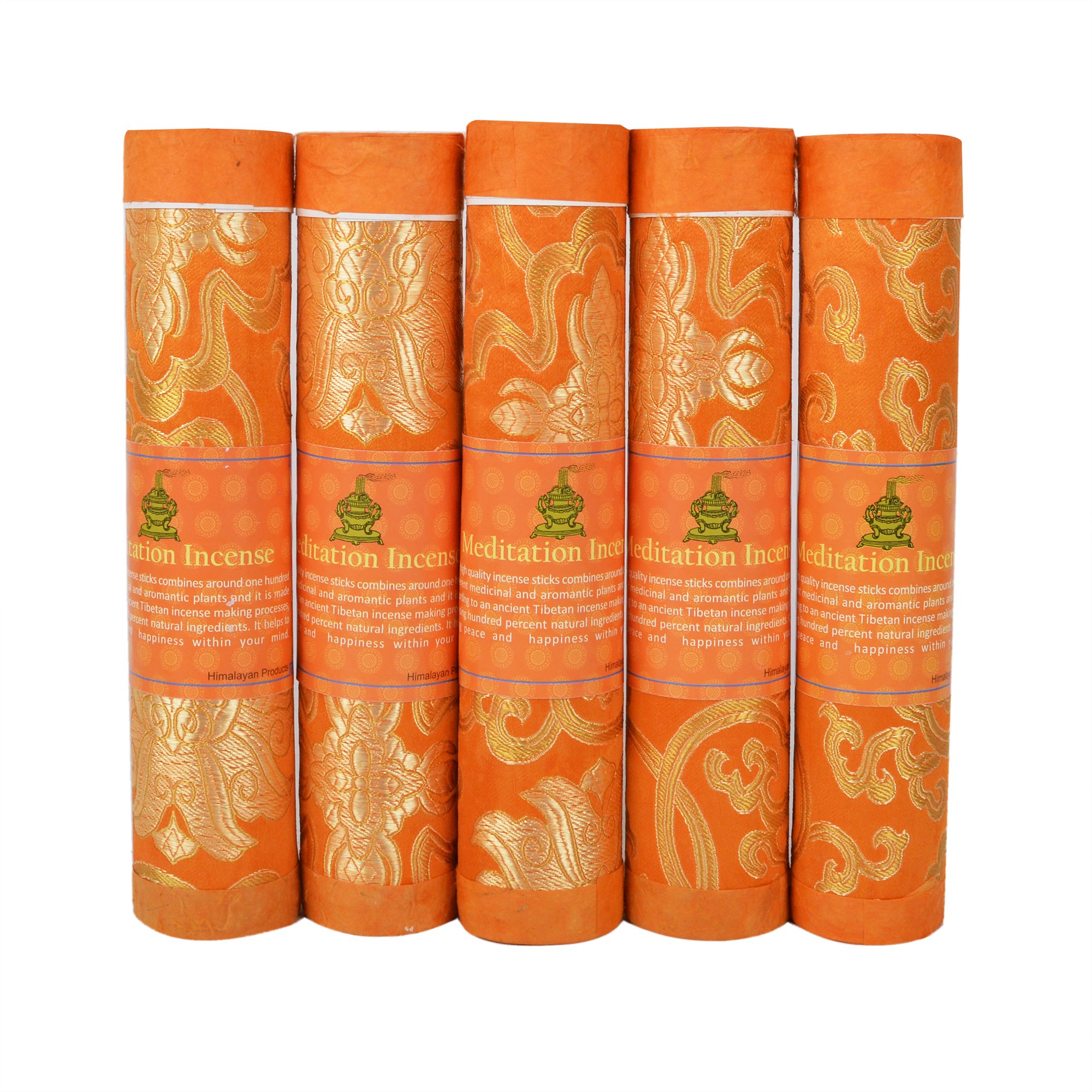 Bermoni Aromatic Tibetan Joss Incense Sticks-Pack 5x Meditation Incense