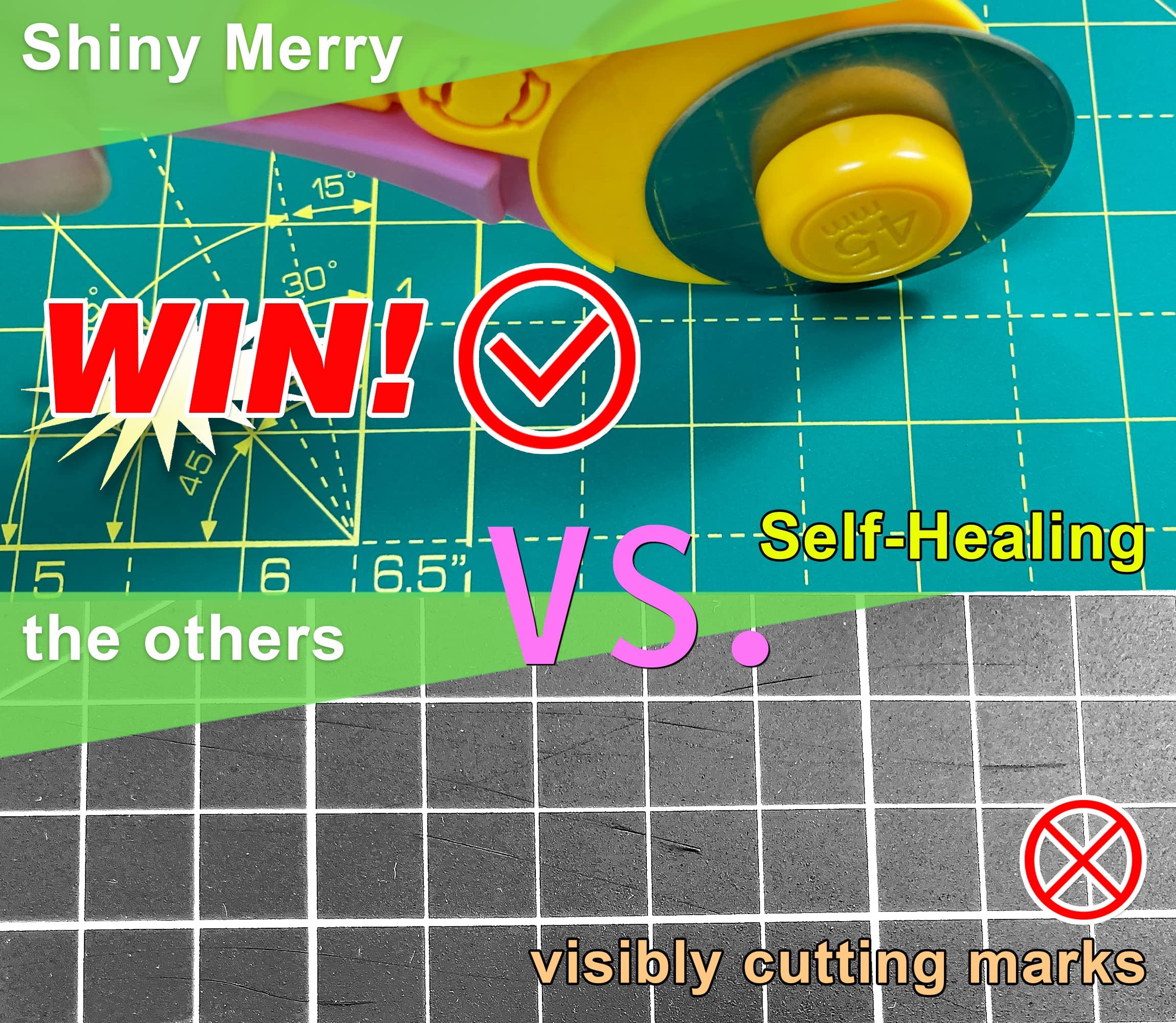 Shiny Merry Self Healing Cutting Mat A3 12