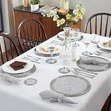 Penguin Home Handcrafted Glass Beaded Placemats Coasters Napkin Rings Set 18 view 3