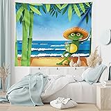 Lunarable Animal Tapestry King Size, Illustration