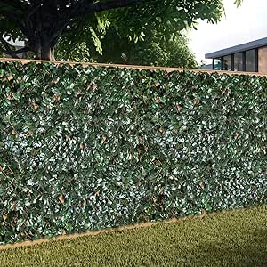 E K Sunrise Double Side Faux Ivy Privacy Fence Screen With Expand Retractable Panel Artificial Leaf Vine Hedge Outdoor Decor Garden Backyard Decoration Panels Fence Cover Set Of 1 Patio Lawn Garden Amazon Com E K Sunrise Double Side Faux Ivy Privacy Fence Screen With Expand Retractable Panel Artificial Leaf Vine Hedge Outdoor Decor Garden Backyard Decoration Panels Fence Cover Set Of 1 Patio Lawn Garden Amazon Com
