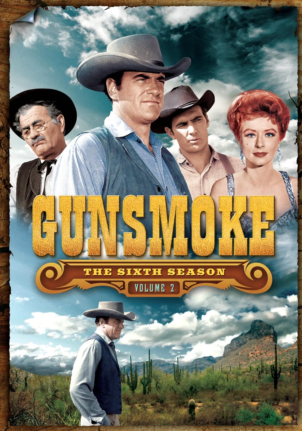 Gunsmoke Sixth Season 2 3pc / Full B&W DVD Region 1 NTSC US Import