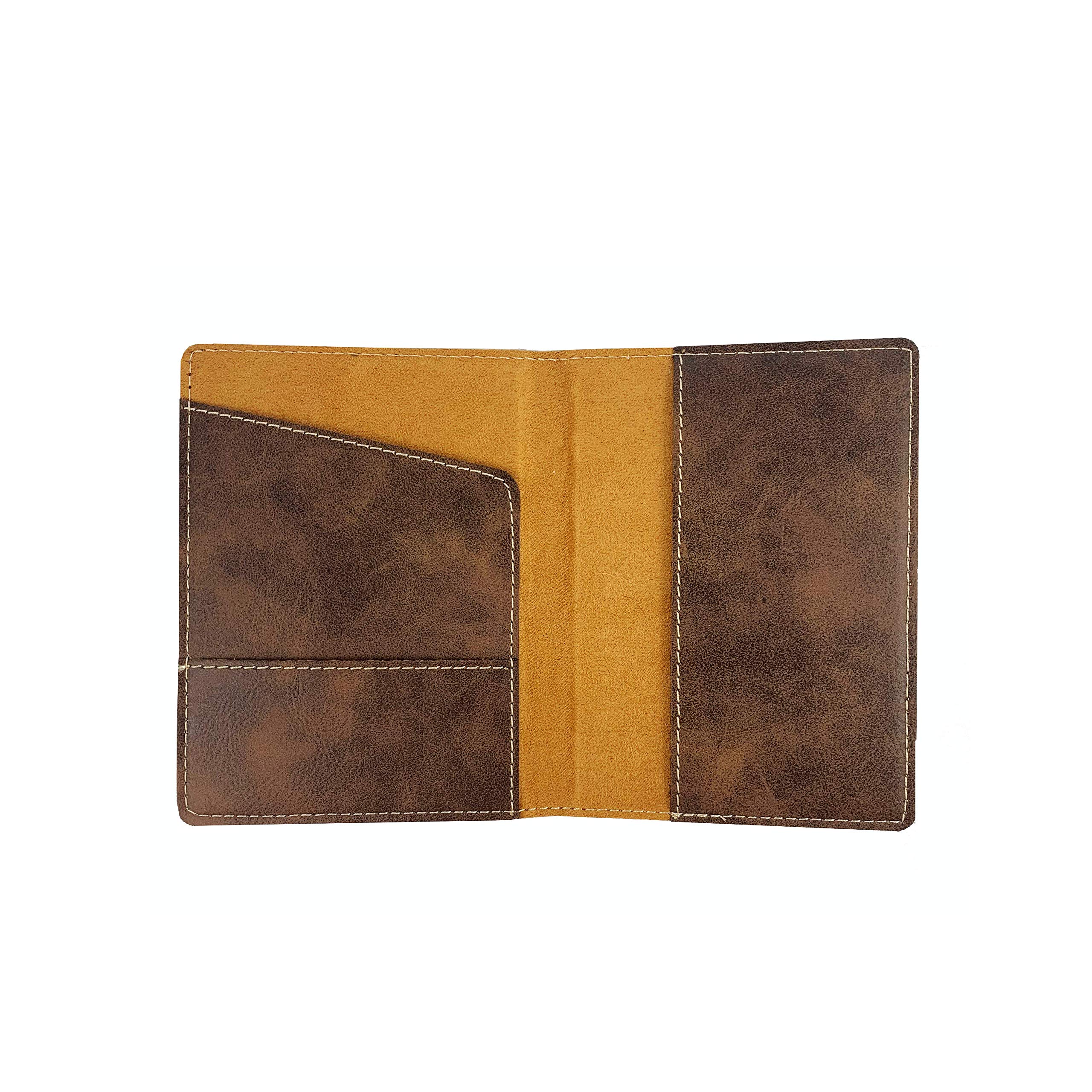 Duffey Irish Coat of Arms Leather Passport Wallet - Image 3