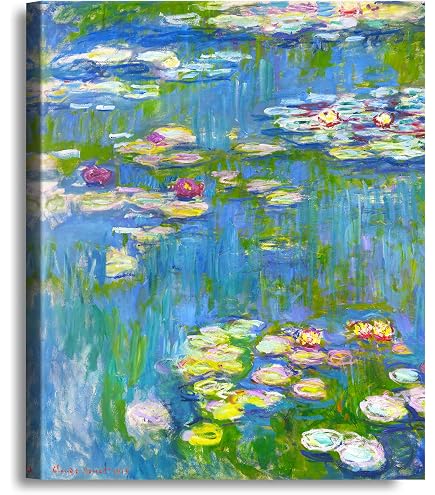 Water Lles by Claude Monet -- Gclee Canvas Prnts Wall Art for Home