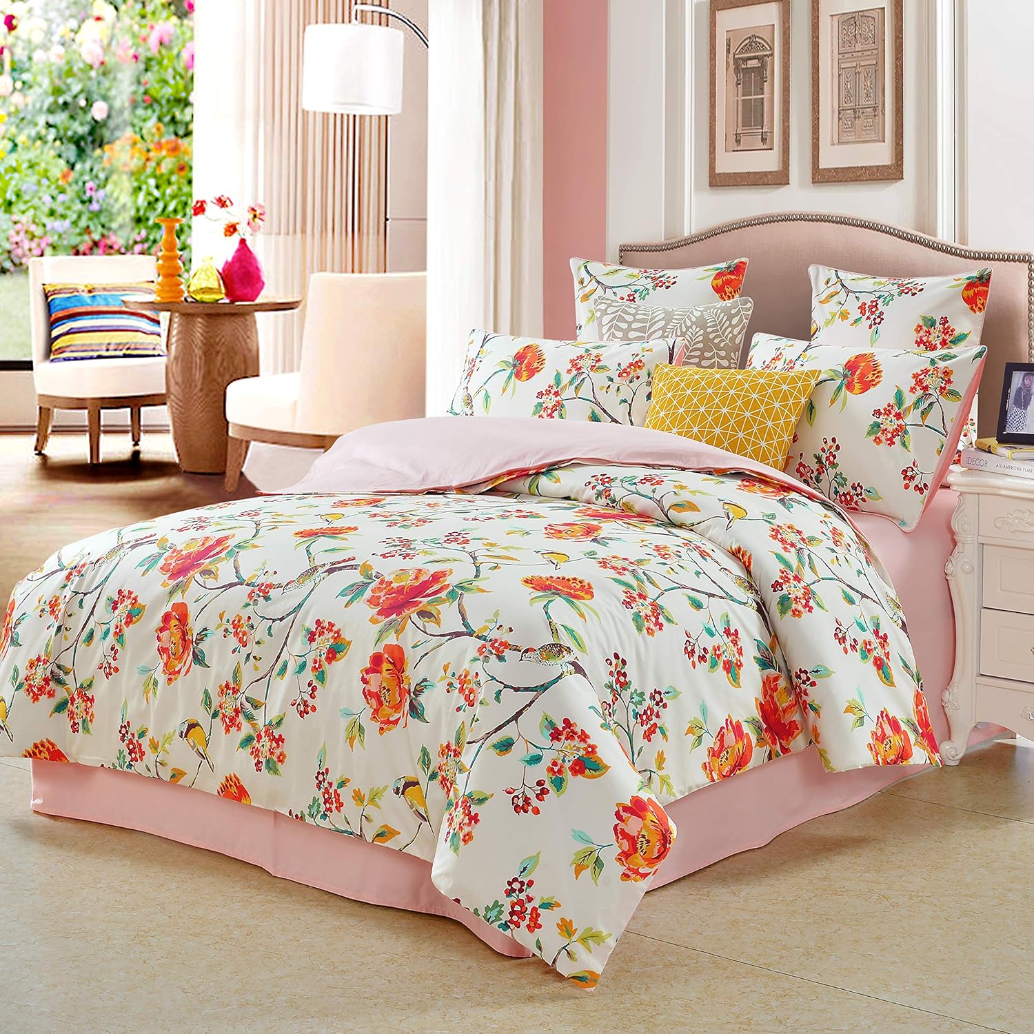 Best Pink And Orange Bedding Cree Home