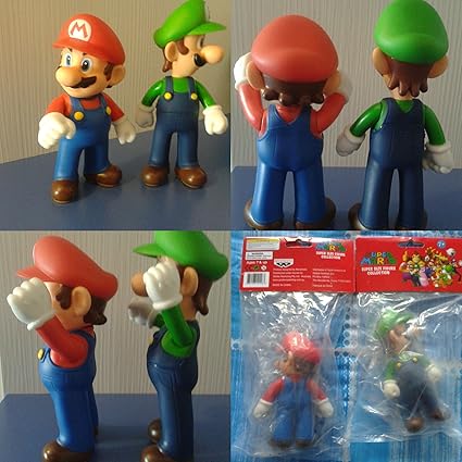 mario and luigi figures