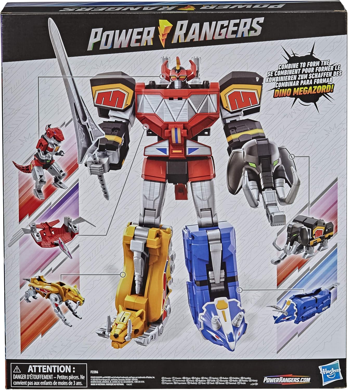 power rangers morphin megazord