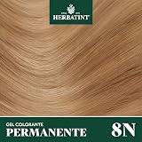 Herbatint Hair Dye 8N Light Blonde Permanent Herbal Colour Gel view 2