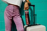 LifeStraw Go Series BPA-Free Water Filter Bottle 22oz Merlot view 4