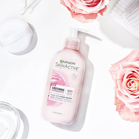 garnier skinactive soothing cleansing milk