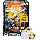 Black Rifle Coffee Company Dark Roast Coffee Pods – 100% Arabica, Bold, Smoky Single-Serve K-Cup Compatible – Veteran-Founded Premium Coffee – Happy Hunting – 22 Count