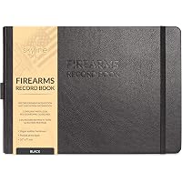 BookFactory FFL Bound Log Book - ATF Compliant Firearms Transaction Record Book, 100 Pages, Wire-O Binding (11x8.5) - View #2