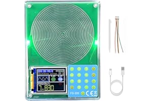 TKXEC Function Signal Generator 7.83Hz Schumann Wave Earth's electromagnetic Field Resonance 0.01Hz~200KHZ Adjustable Sine Wave Ultra-Low Frequency Pulse Generator,Sleep Aid Sound Frequency Machine