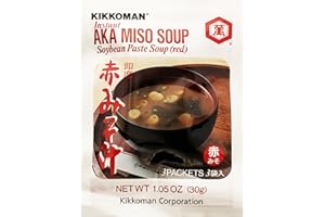 Kikkoman Instant Aka Miso Soybean Paste Soup Red, 30g