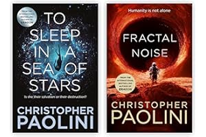 By Christopher Paolini 2 Book Set: To Sleep in a Sea of Stars & Fractal Noise