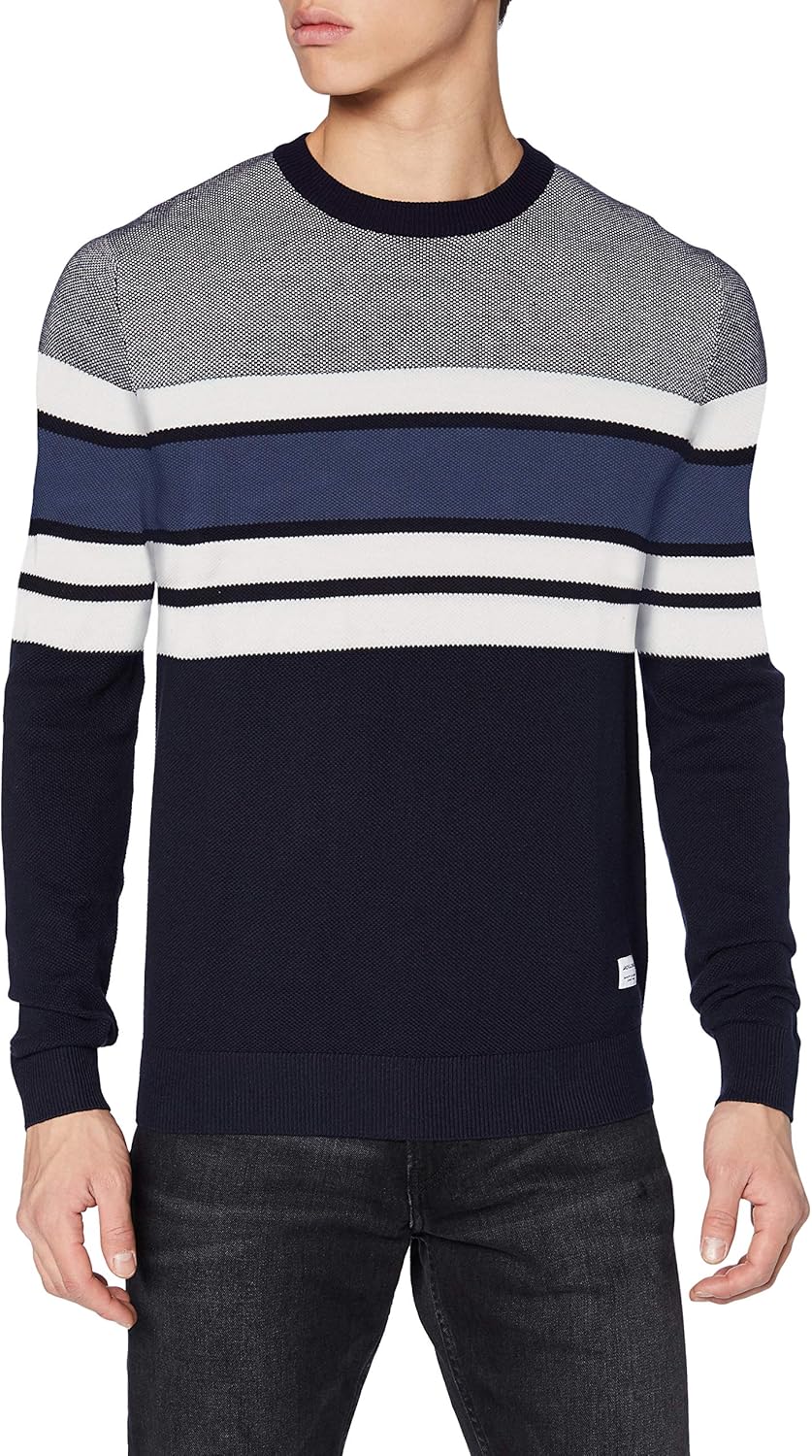 Jack & Jones Women's Jjtucker Knit Crew Neck Pullover Amazon.co.uk