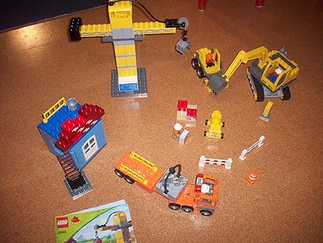 lego duplo construction site