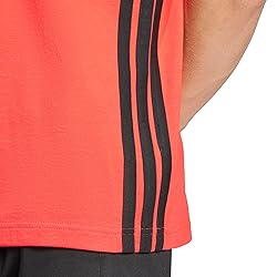 adidas Men's Essentials 3-Stripes Single Jersey