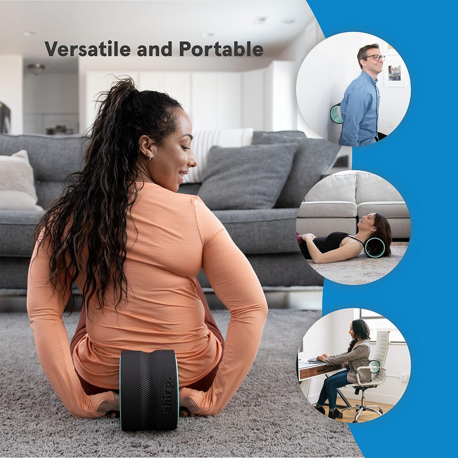 Chirp Wheel+ for Back Pain Relief - 6" : Sports & Outdoors