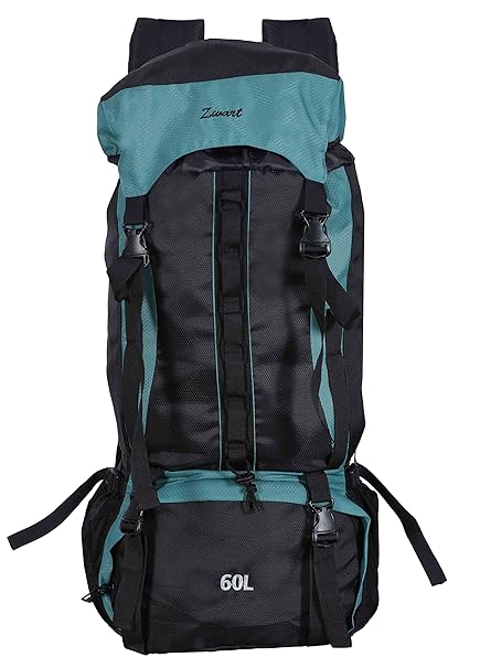 Zwart 25 Ltrs Black and Green School Backpack (SUPROV-G)