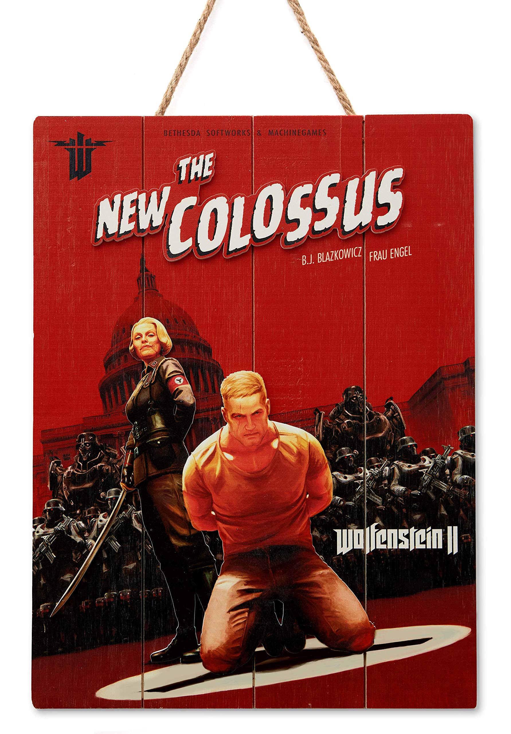 Doctor Collector Wolfenstein The New Colossus WoodArts 3D Print/Merch