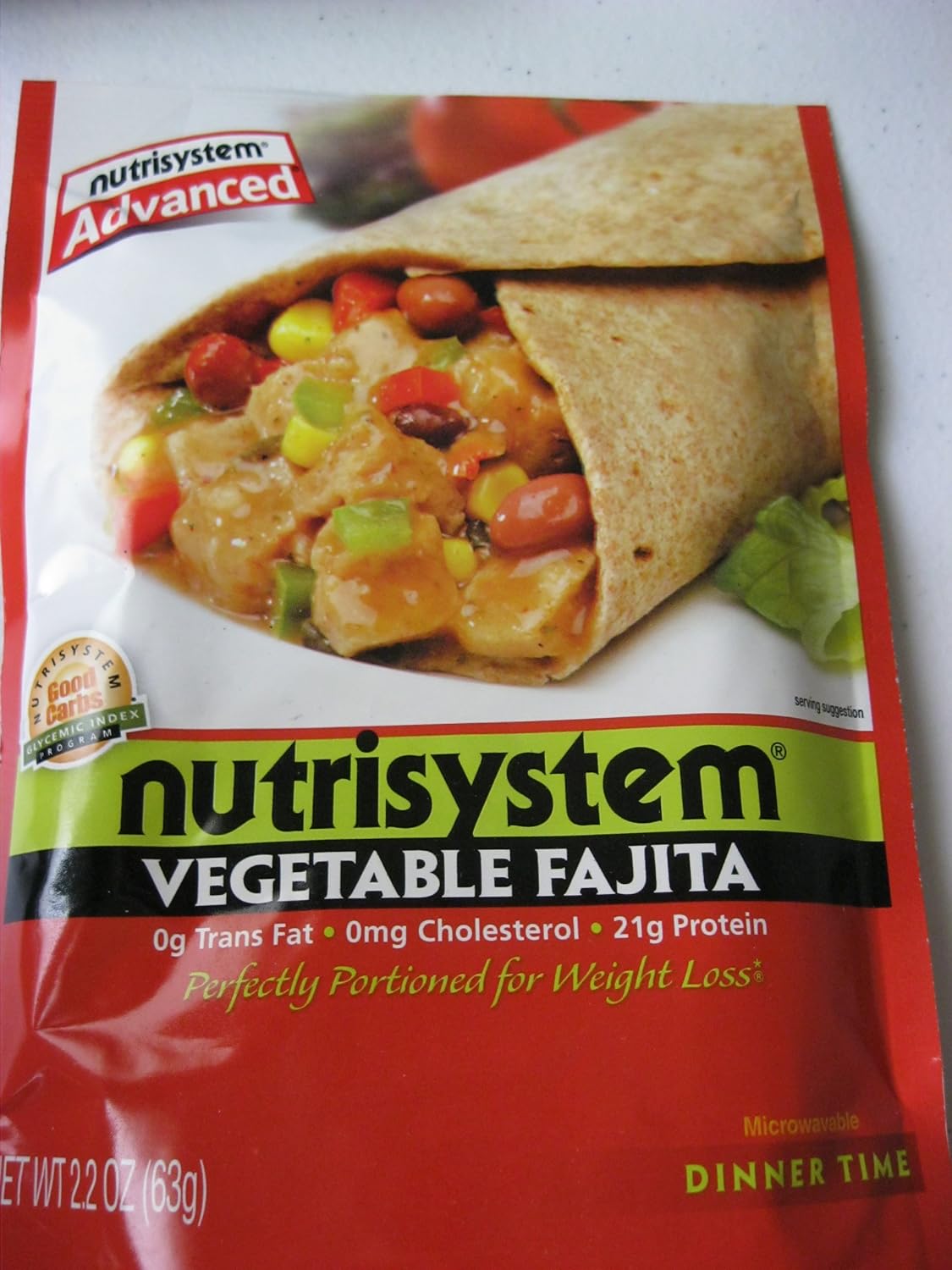 Nutrisystem Vegetable Fajita (Pack of 3