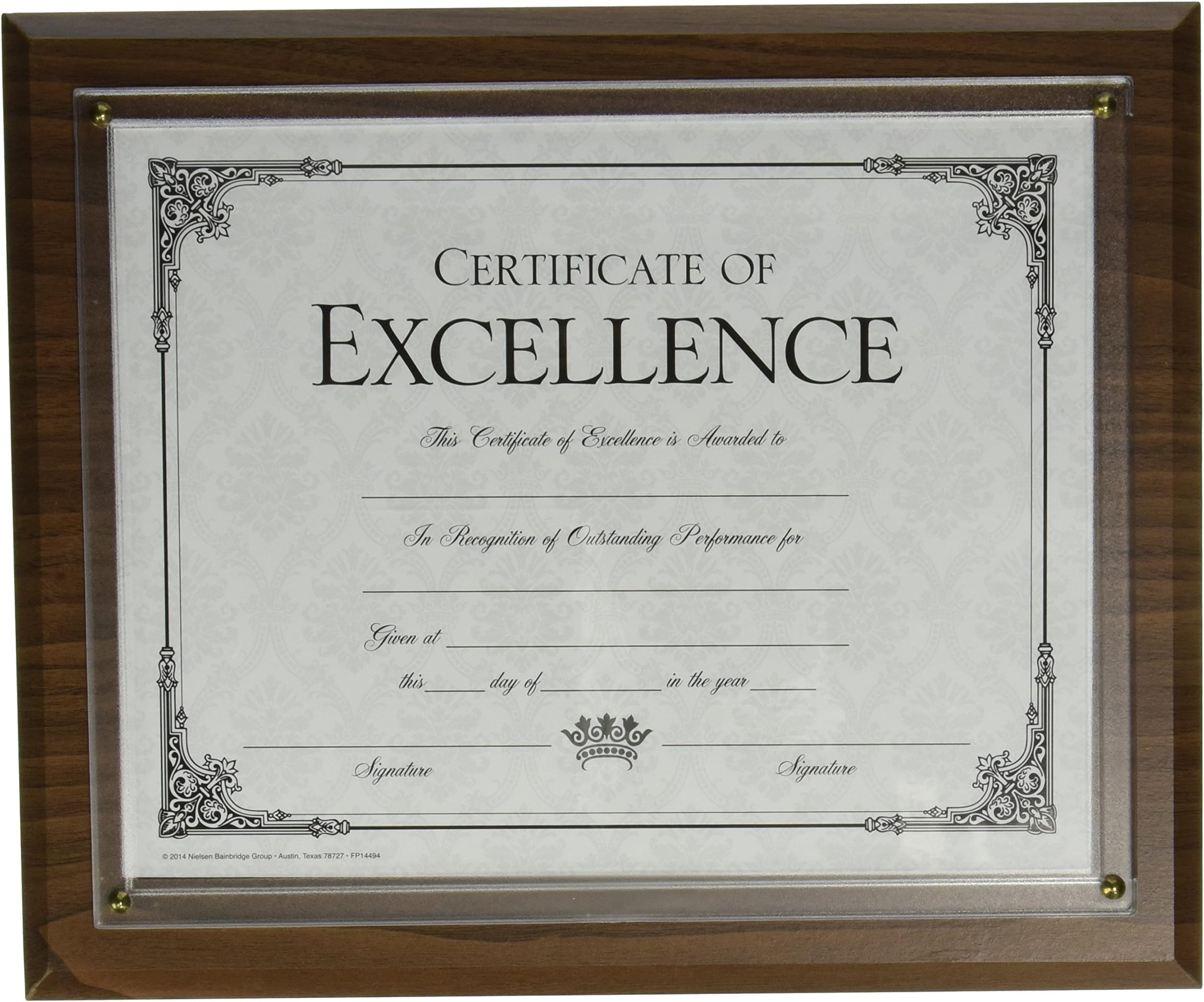 Burnes Wooden Insert Plaques (DAXN15819WT)