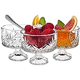 Godinger Glass Dublin Tasters Trifle, Custom, Clear, 16 Pc Set
