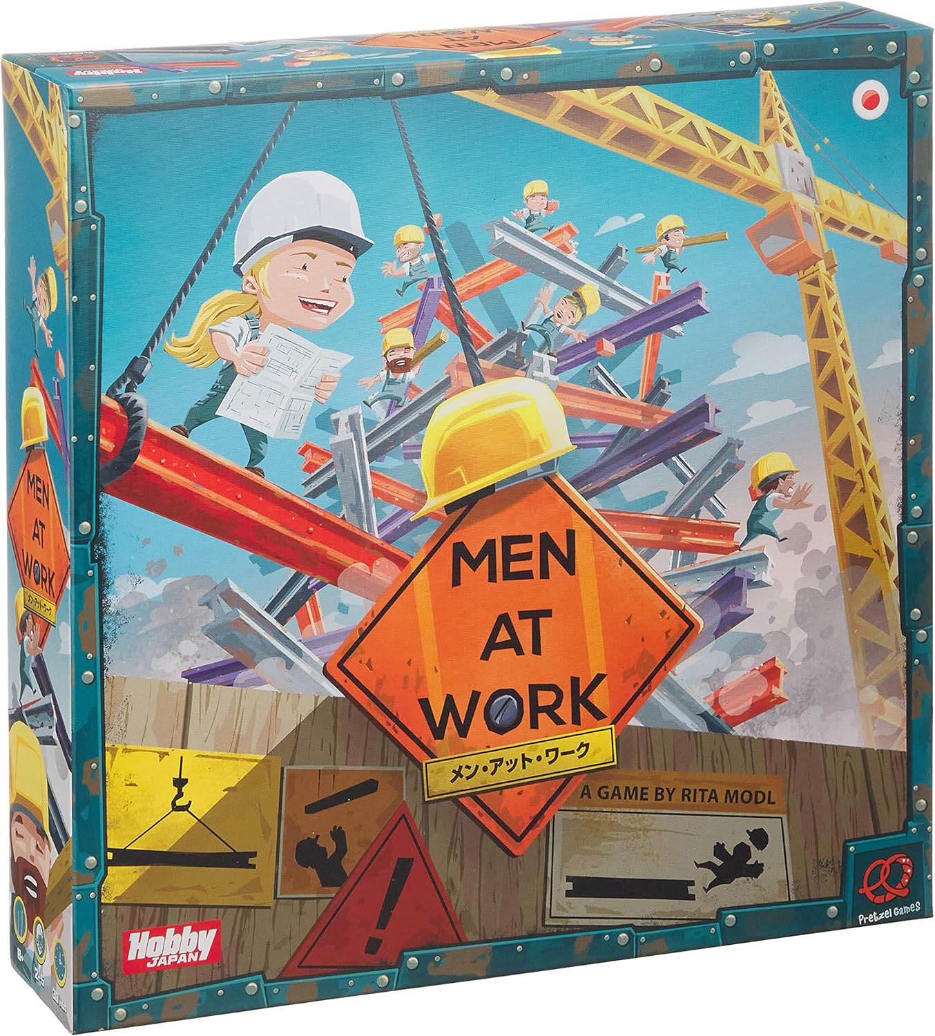 Amazon ホビージャパン メン アット ワーク 日本語版 2 5人用 30分 8才以上向け ボードゲーム ボードゲーム おもちゃ