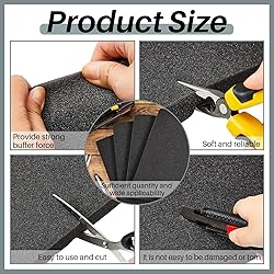Amylove 16 x 12 x 0.5 Polyurethane Foam Sheet Foam