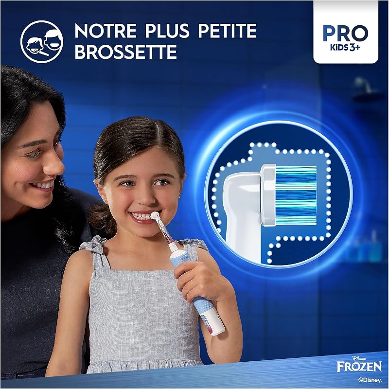 Brosse à Dents Electrique Pro Kids, Reine des Neiges, 1 Brossette