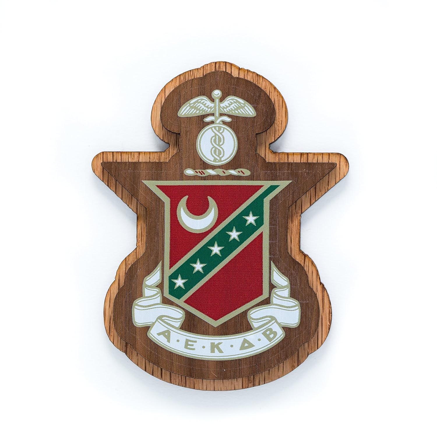 Kappa Sigma Wooden Paddle Crest