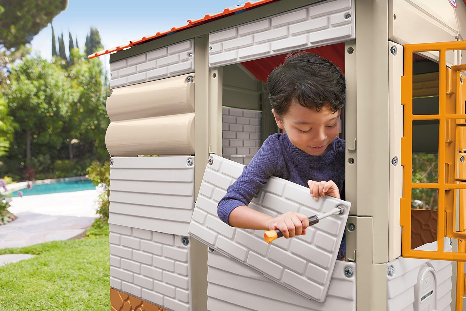 little tikes build a house