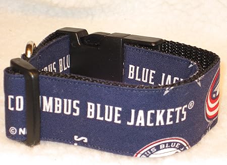 Columbus blue jackets dog collar Clearance