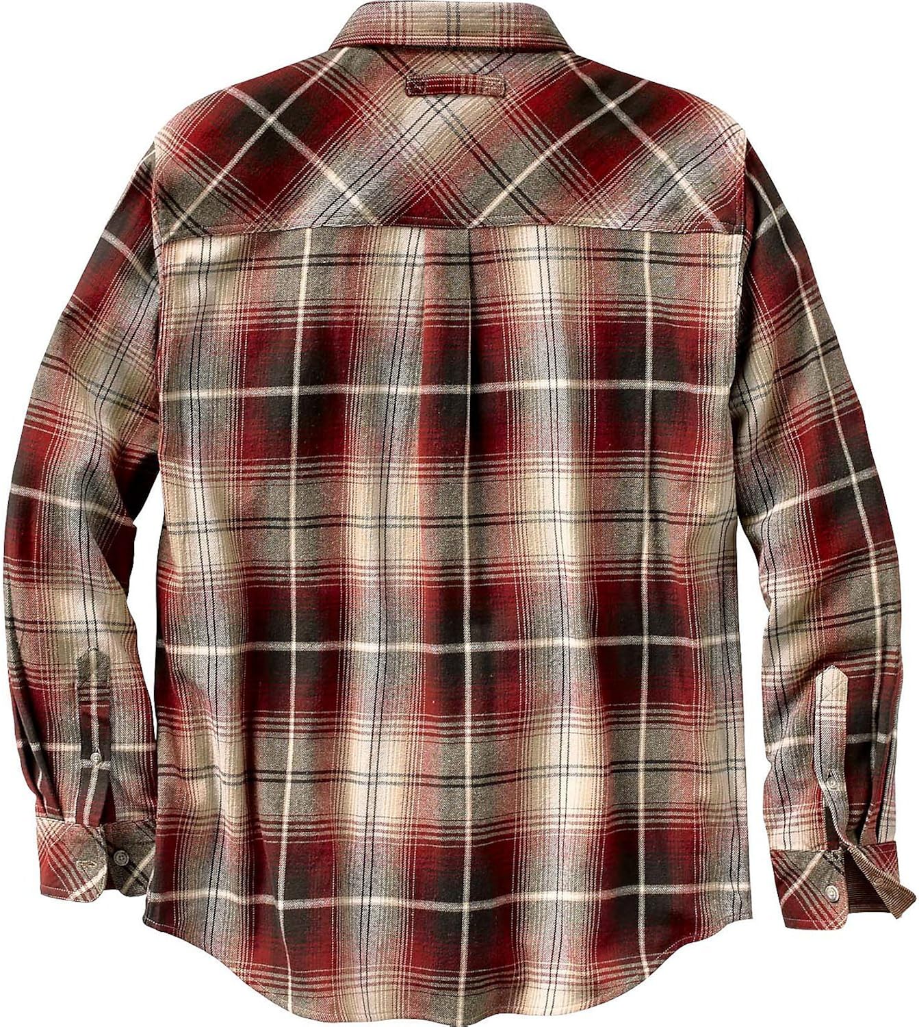 Legendary Whitetails Men's Buck Camp Flannel Shirt: Clothing