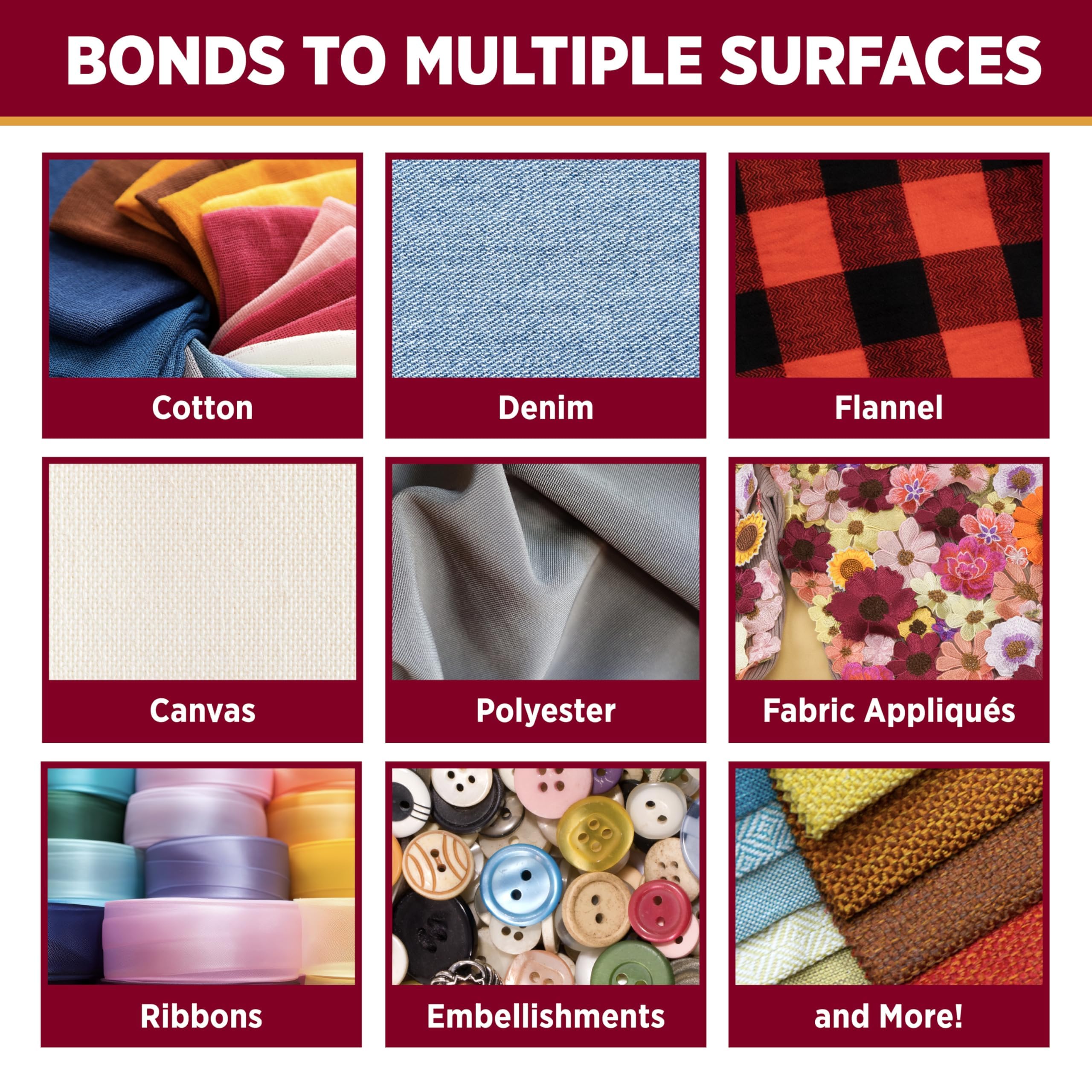 Aleene's Fabric Fusion Glue 4 oz, Nontoxic, Permanent and Washable Adhesive, Dries Flexible, Strong Bond on All Fabrics, Patches, Clothing, Denim, Polyester, Cotton, Felt, Flannel Materials