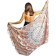 Boho Chic Pareo - Mandala Pareo - Bikini Swimsuit Cover Up - Beach Dress - Wrap